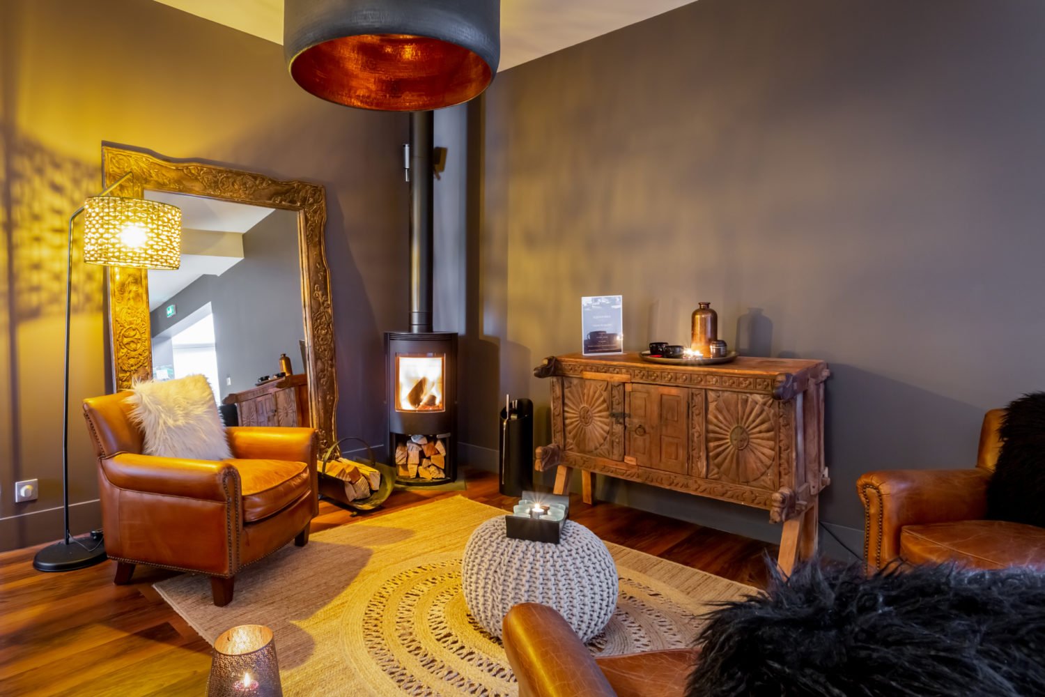 salle d'attente du PacificSpa : un lieu de détente et de relaxation avant votre traitement